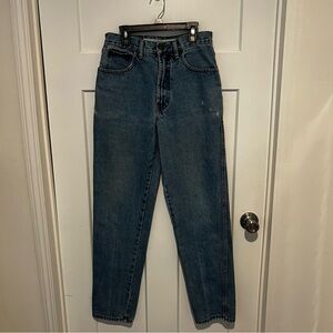 Vintage 80s BugleBoy Men's Tapered Jeans USAMade Denim 28x31 Relaxed